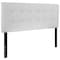 Flash Furniture Full Upholstered, Headboard, White Vinyl HG-HB1705-F-W-GG - alternate 6